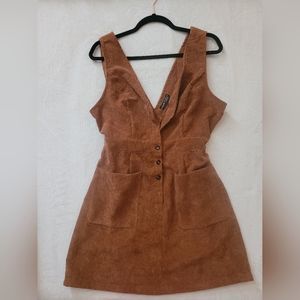 NEW Brown Corduroy Dress